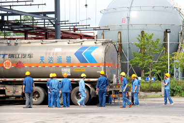 中國化學品安全協(xié)會專家組來公司開展安全診斷檢查