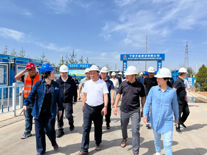 瀘天化股份公司黨委書記、董事長(zhǎng)廖廷君一行赴廣西、寧夏調(diào)研