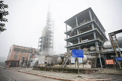 瀘天化股份公司硝酸車間I硝裝置取得長周期生產(chǎn)百日紅