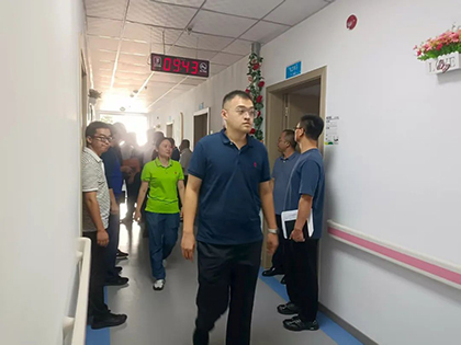 四川省安委會到弘潤公司督查安全