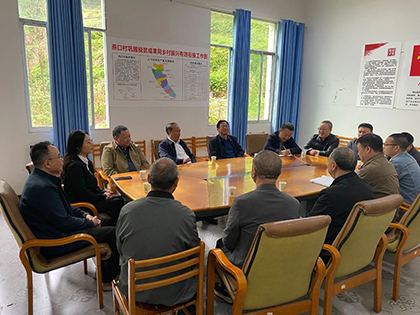 瀘天化股份公司黨委書記廖廷君率隊(duì)赴合江縣燕口村調(diào)研